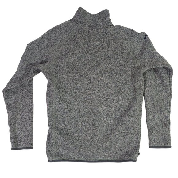 Patagonia Pelion Better Sweater Mens Gray 1/4 Zip Pullover Fleece Size M - Picture 7 of 8